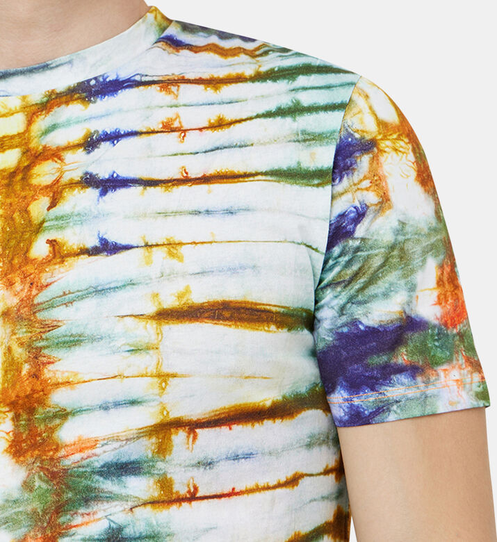 Regular Fit T-shirt In Yarn-dyed Organic Cotton