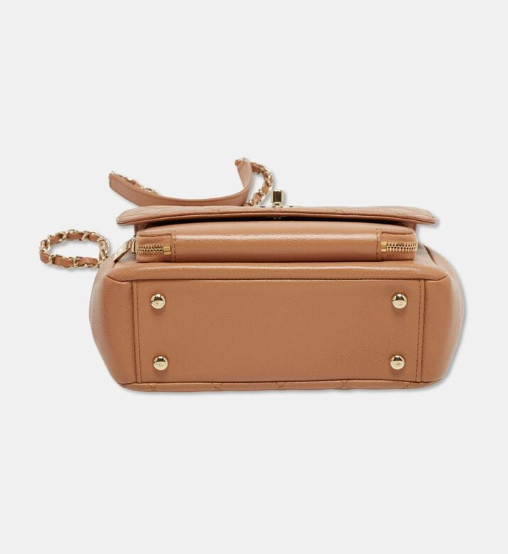 Chanel Preowned Chanel Business Affinity Beige Caviar Quilted Flap Bag, Packshot View