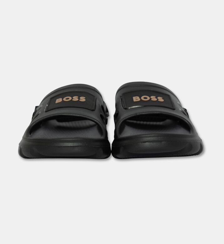Boss Sporty Logo-patch Sandals, Packshot View