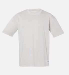 Logo-detail Knit T-shirt