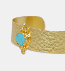 Ottoman Hands Cuff Cluster Turq Stone, Packshot View