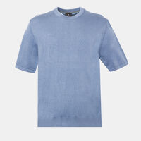 Cotton Short-sleeve Sweater T-shirt