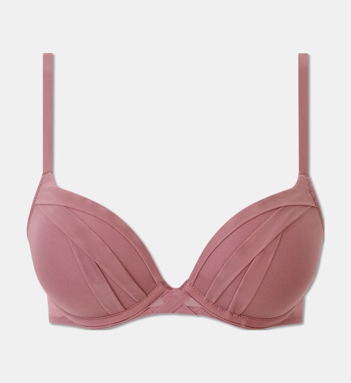 Chantelle Molded Cups Push-up T-shirt Bra, Light-pink, 90, C, Packshot View