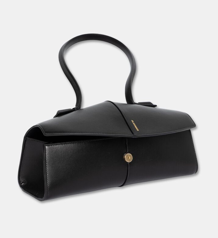 Jil Sander Linea Nappa Lamb Bag, Black, Packshot View