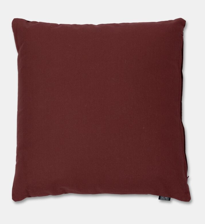 Home Deco and More Andie Chenille Yarn Applique Cushion, Packshot View