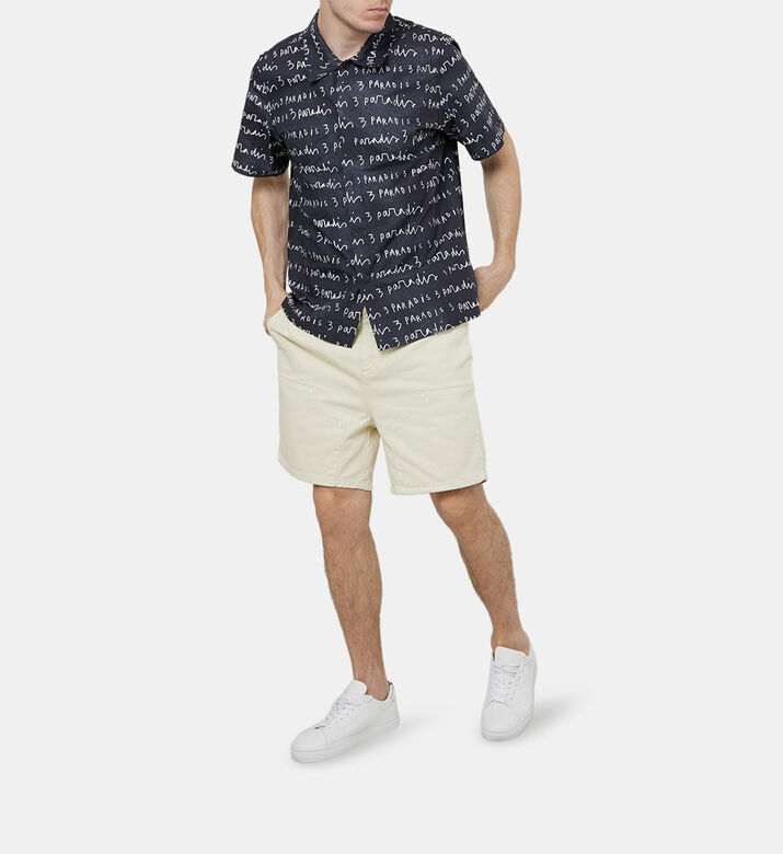 Edgar Plans Cotton Logo-print Shirt Edgar Plans Cotton Logo-print Shirt