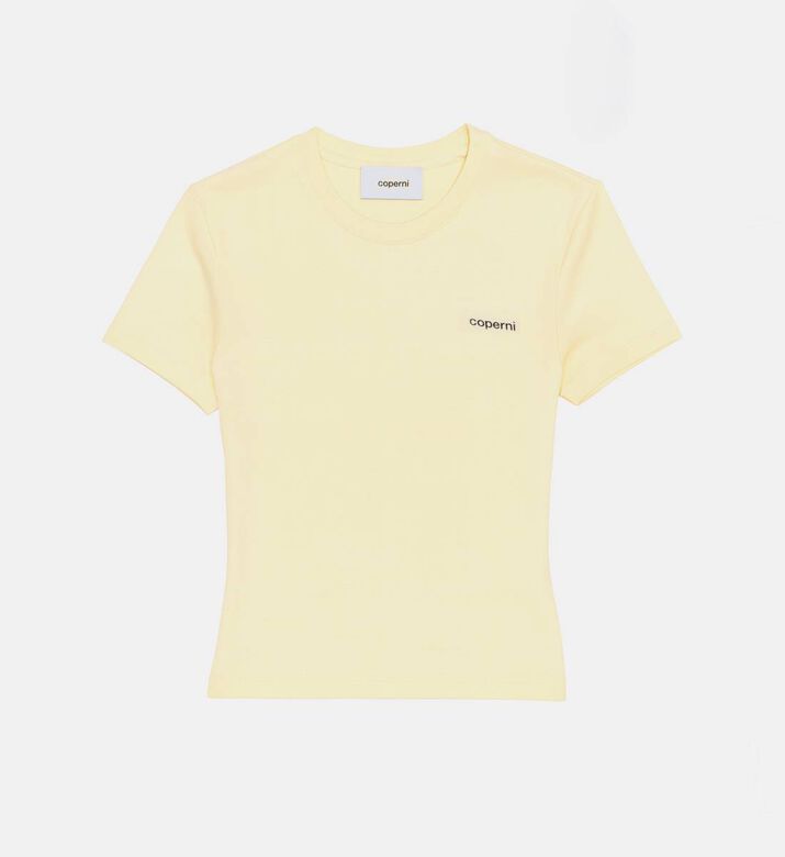 Coperni Slim T-shirt, Yellow, S, Packshot View