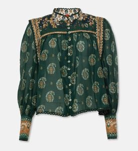Farm Rio Tayla Printed Blouse, Packshot View