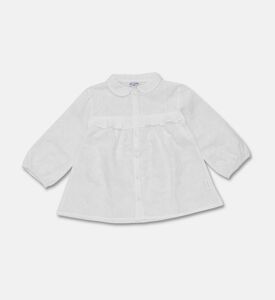 Jules & Juliette Paris Three-quarter-sleeve Peter Pancollar Blouse, Packshot View