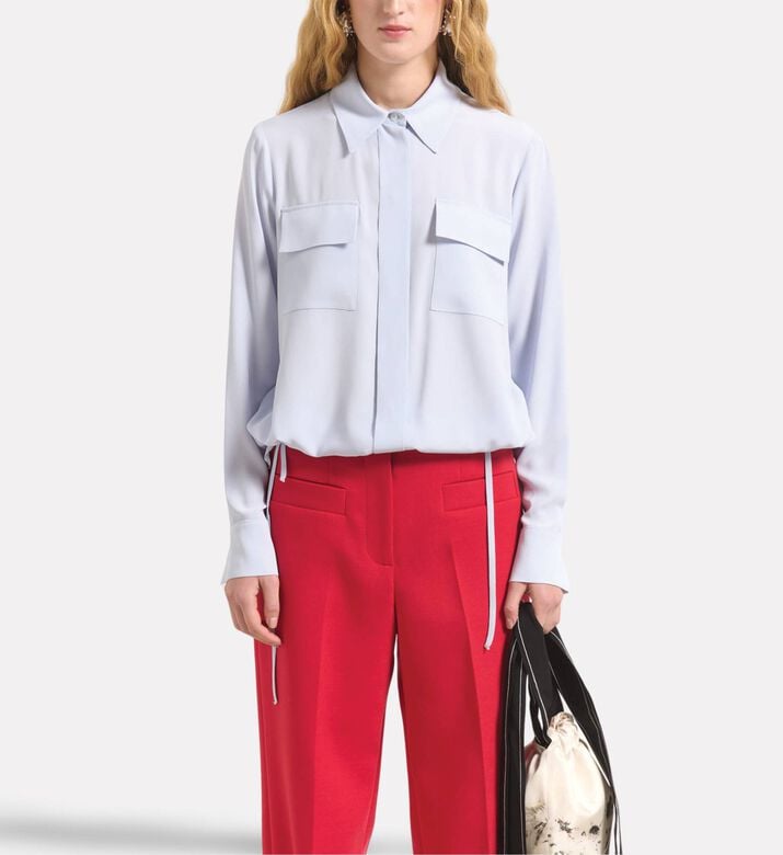 Beatrice B Shirt Cropped, Model View
