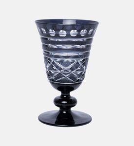 Optical Glass Goblet 2-piece Set