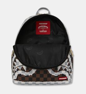 Sprayground Tear Check Pattern Oversized Backpack, Packshot View