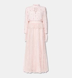 Suzy Matar High-neck Embellished Maxi Dress, Packshot View