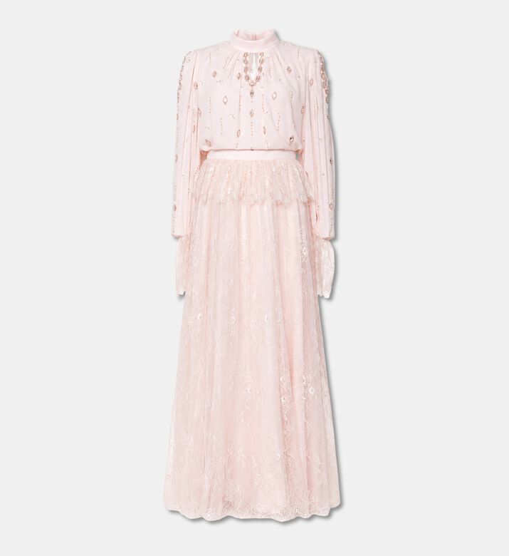 Suzy Matar High-neck Embellished Maxi Dress, Packshot View