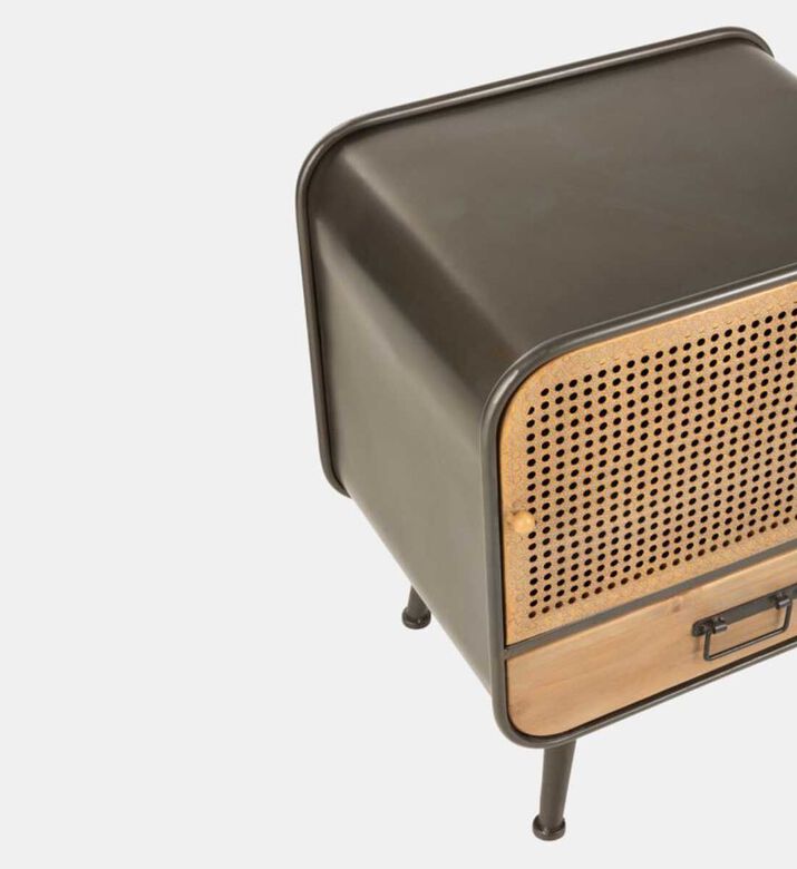 Jolipa Safari Bedside Table, Packshot View