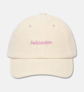 Maison Labiche Corduroy Baseball Cap, Packshot View