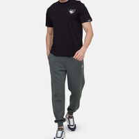 Cotton Chest Logo Crewneck T-shirt
