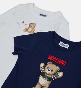 Teddy-bear Design T-shirt Set