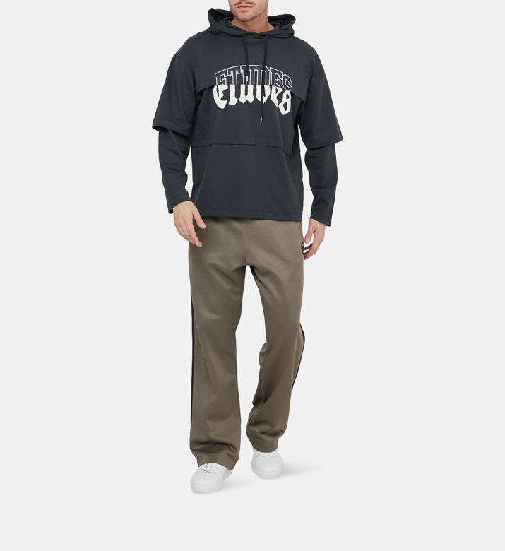 سويت شيرت بغطاء رأس قطني من بايف يوروبا