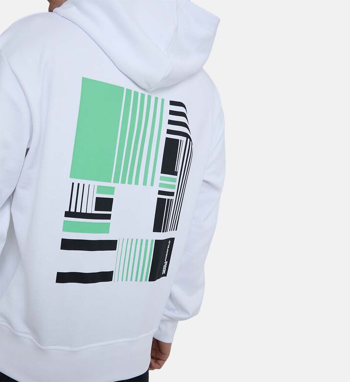 سترة مخططة من الخلف