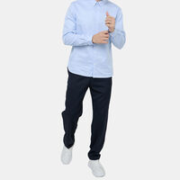 Herringbone Striped Formal Shirt