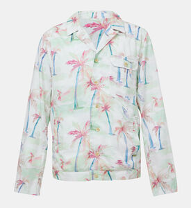 بلوزون بطبعة بقماش تنسل وقنب