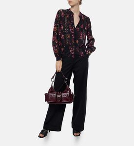 The Kooples Tailored Wide-leg Trousers, Model View