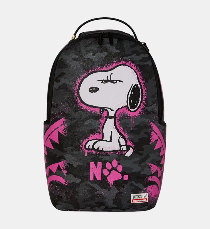 Sprayground Pink Stencil Messenger Sling, Packshot View