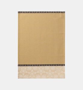 Jacquard Feerie Cotton Hand Towel, Yellow, Packshot View