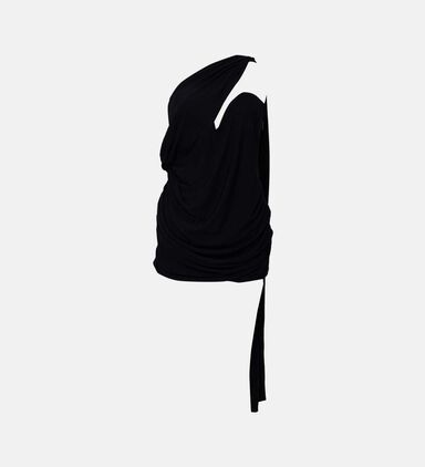 فستان سيرينا قصير بطيات