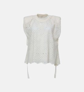 Rudy Sheer Lace Oversized Top