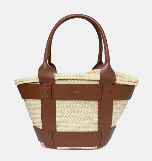Maxi Santorini Smooth Leather Handbag