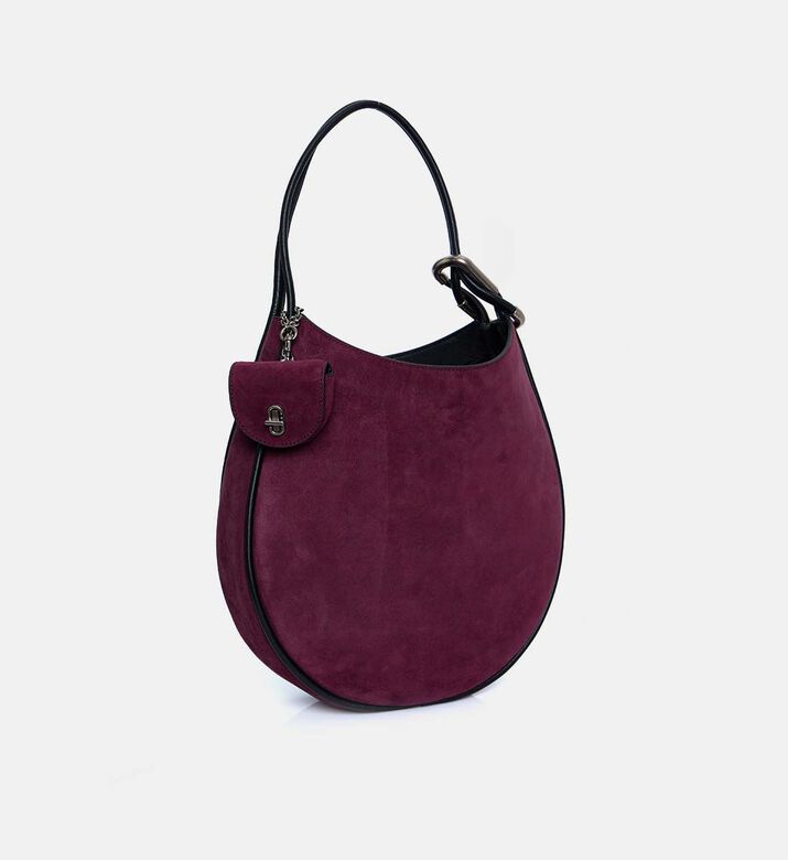 Marc Jacobs Suede Large Shoulder Bag, Light-violet, Packshot View Marc Jacobs Suede Large Shoulder Bag, Light-violet, Packshot View