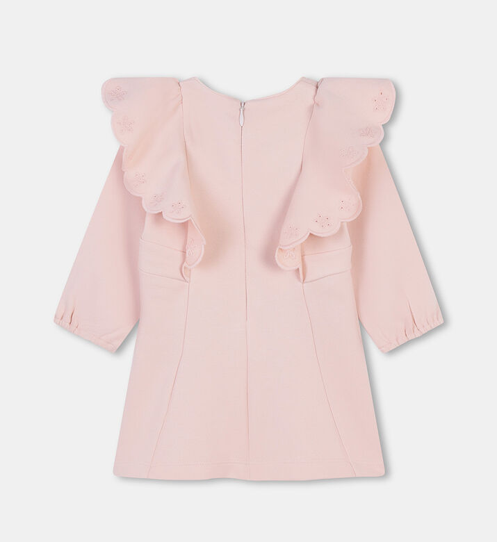 Milano Flowers Shells-detail Dress