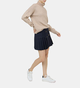 Pleated Mini Skirt