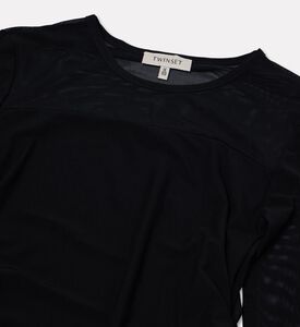 Twinset Long-sleeve Woven Blouse, Packshot View