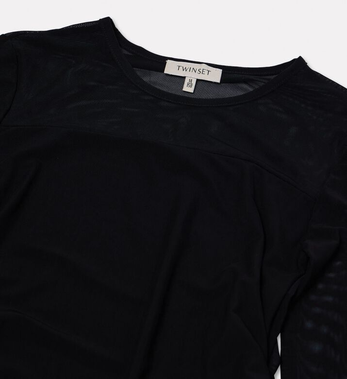 Twinset Long-sleeve Woven Blouse, Packshot View