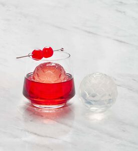 قالب كريات ثلج بغطاء سيليكون