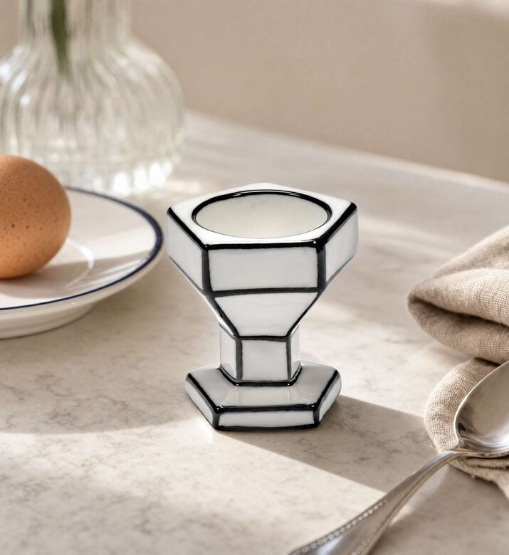 Serax Carte Blanche Egg Cup, Model View