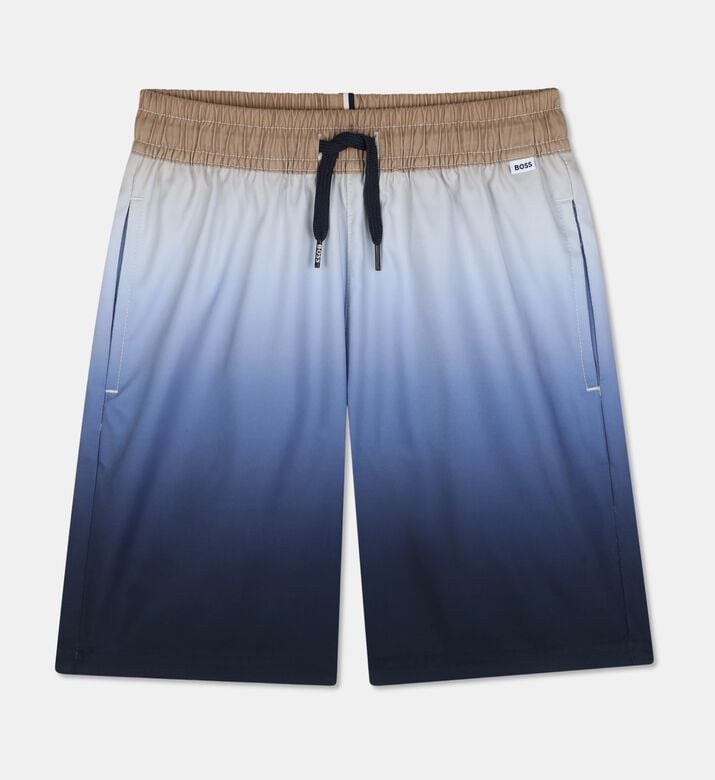 Boss Gradient Effect Surfer Shorts, Packshot View