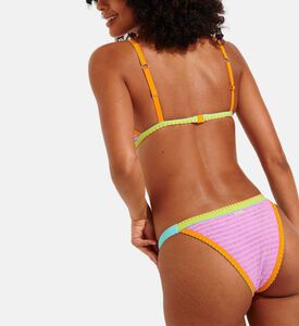 Smocked Triangle Bikini Top