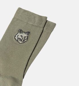 جوارب بتطريز رأس ثعلب