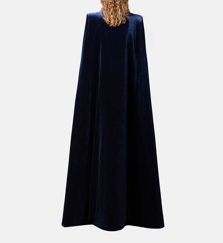 Crystal Embroidered Flared Dress