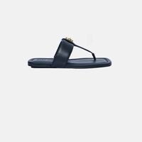 The Dual T-strap Leather Sandals