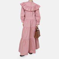 Long-sleeve Ruffle Collar Blouse