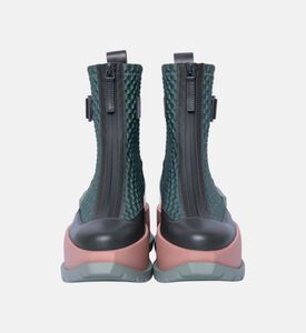 Roko Embossed Platform Boots