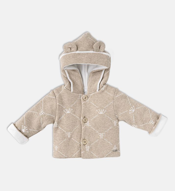 Bear Ears Knitted Jacket