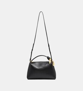 The Corner Leather Top Handle Crossbody Bag