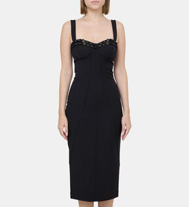 Buckle Hem Sleeveless Midi Dress Buckle Hem Sleeveless Midi Dress