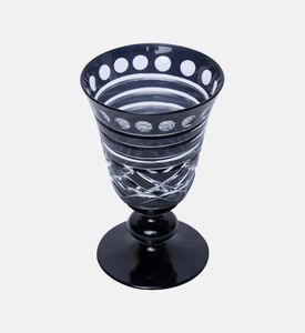 Optical Glass Goblet 2-piece Set